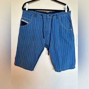Men’s Diesel Stripped Shorts